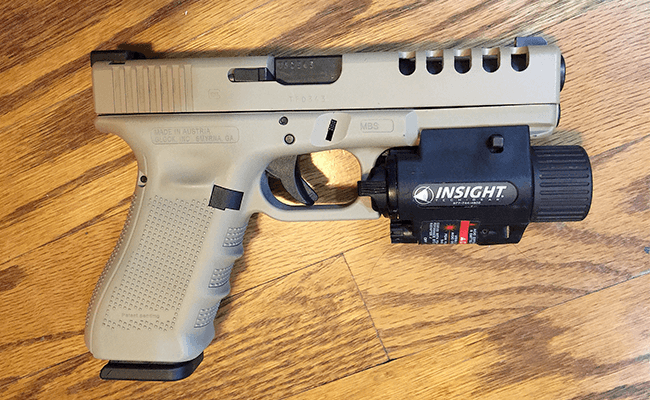 Laser Mounted Under barrel - Insight