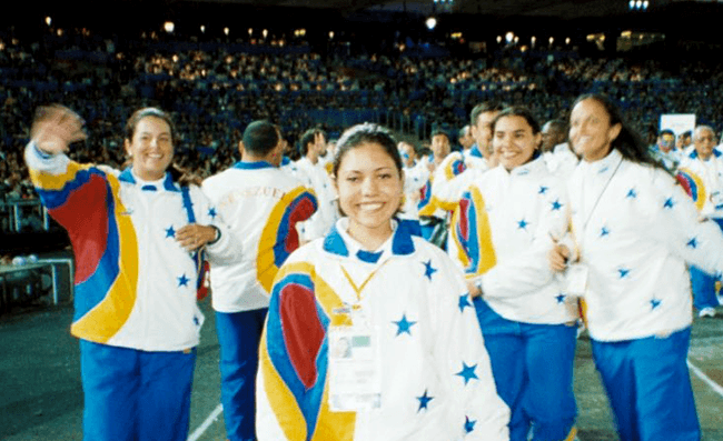 Gabby Franco Olympics for Venezuela