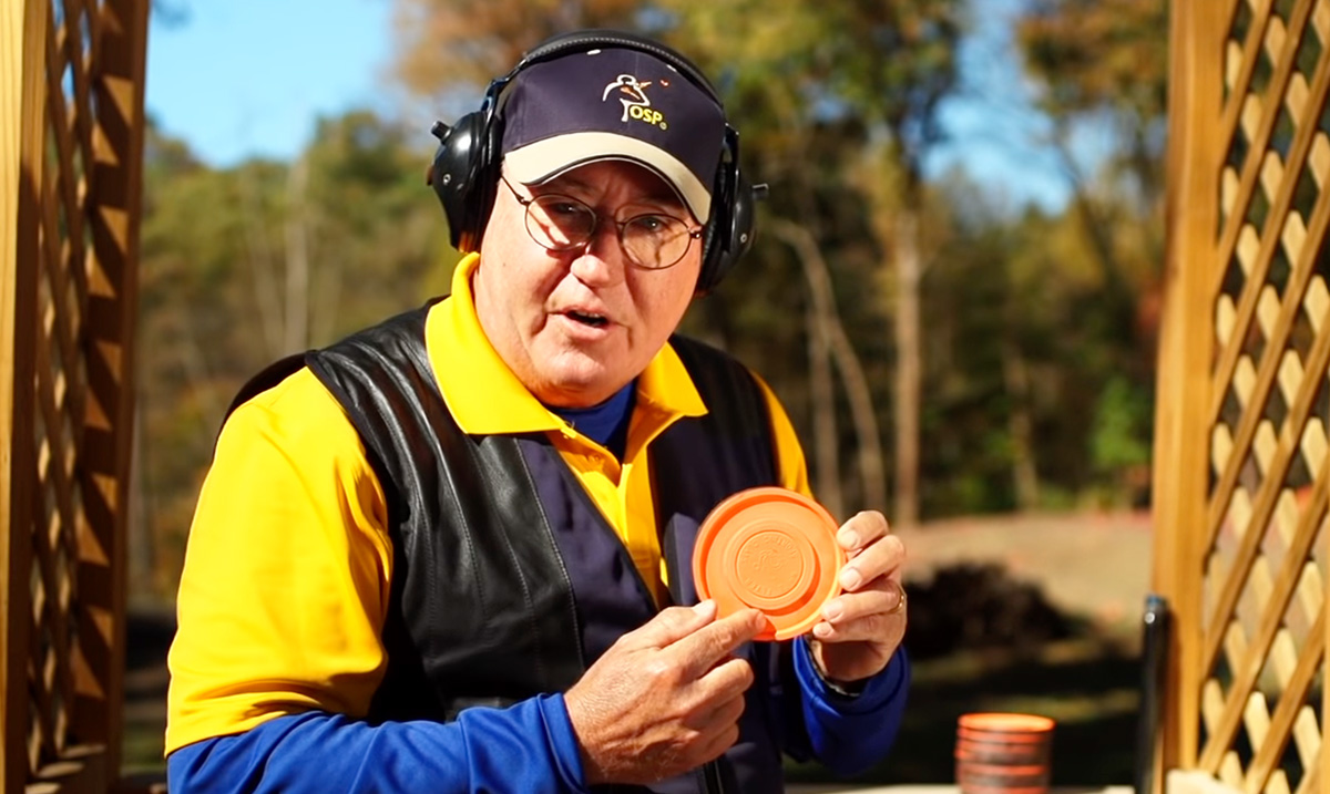Gil Ash- hitting Rabbit clay Targets