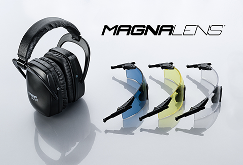 Magna Lens - Patented Magnetic Protective Eyewear System with Competition Grade Lenses