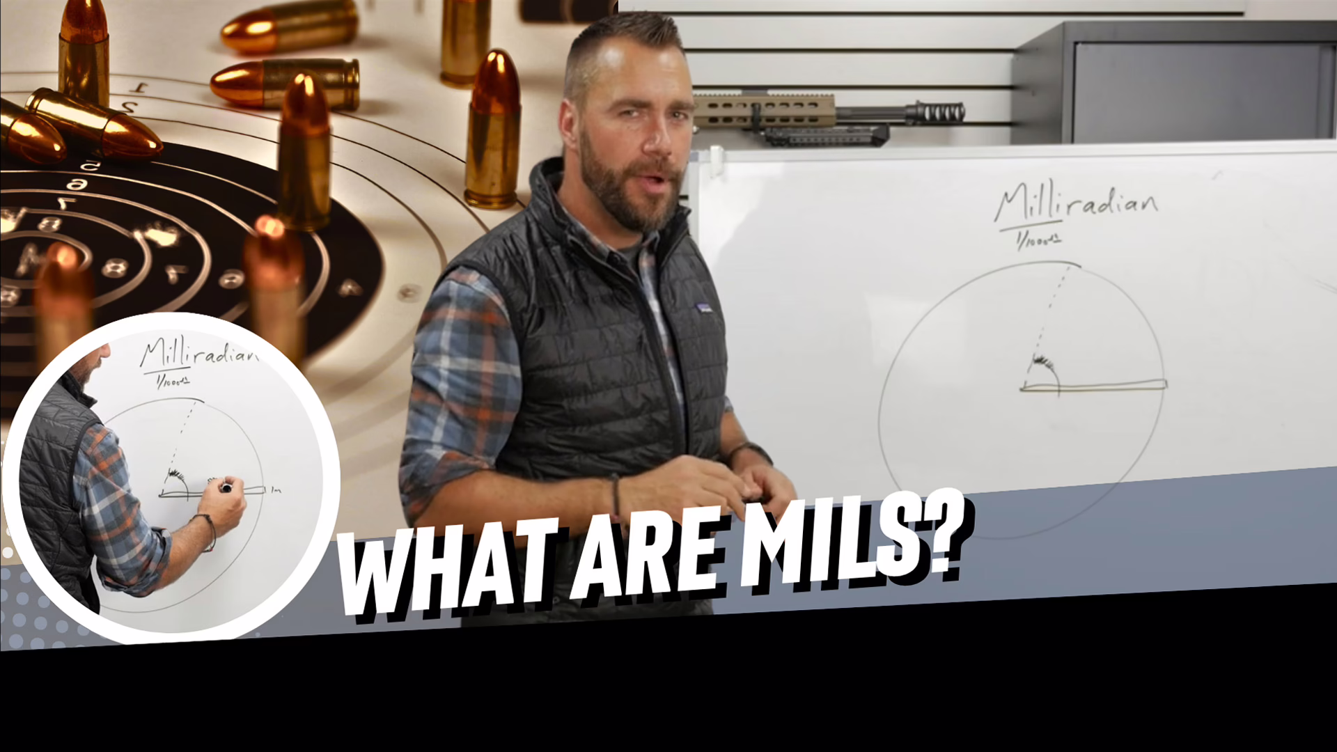what are mils mrads in long range shooting