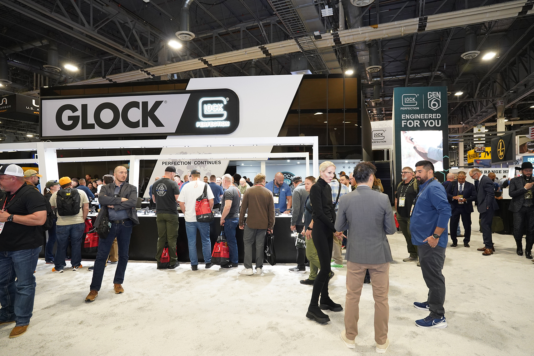 GLOCK booth at 2026 SHOT Show