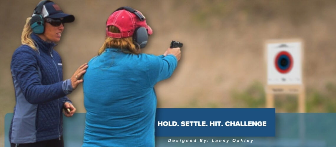 Lanny Oakley on outdoor range training new shooter on Hold Settle Hit Challenge